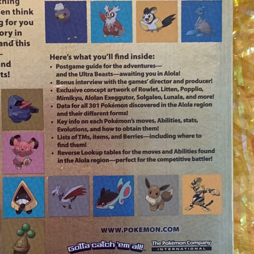 Pokemon Sun & Pokemon Moon Pokédex Official Strategy Guide Aloha New Sealed 3DS